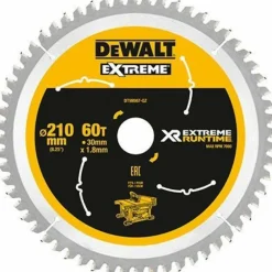 DeWALT DT99567-QZ XR Cirkelzaagblad - 210 x 30 x 60T - Hout