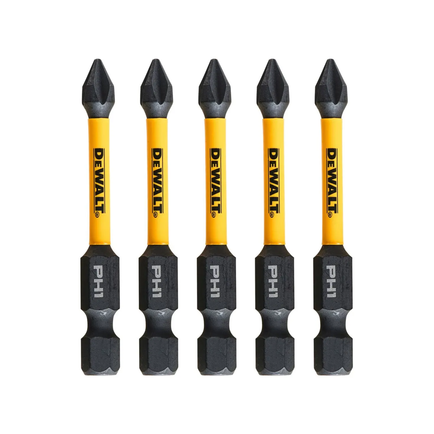DeWALT DT7997T Impact schroefbits - PH1 x 50mm (5st)