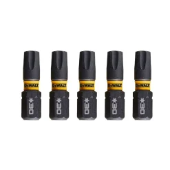 DeWALT DT7384T Impact schroefbits - T30 x 25mm (5st)