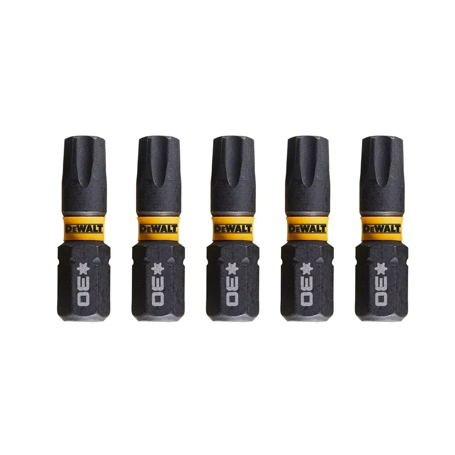 DeWALT DT7384T Impact schroefbits - T30 x 25mm (5st)