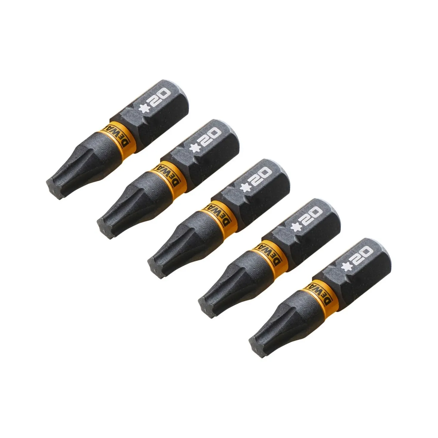 DeWALT DT7381T Impact schroefbits - T20 x 25mm (5st)