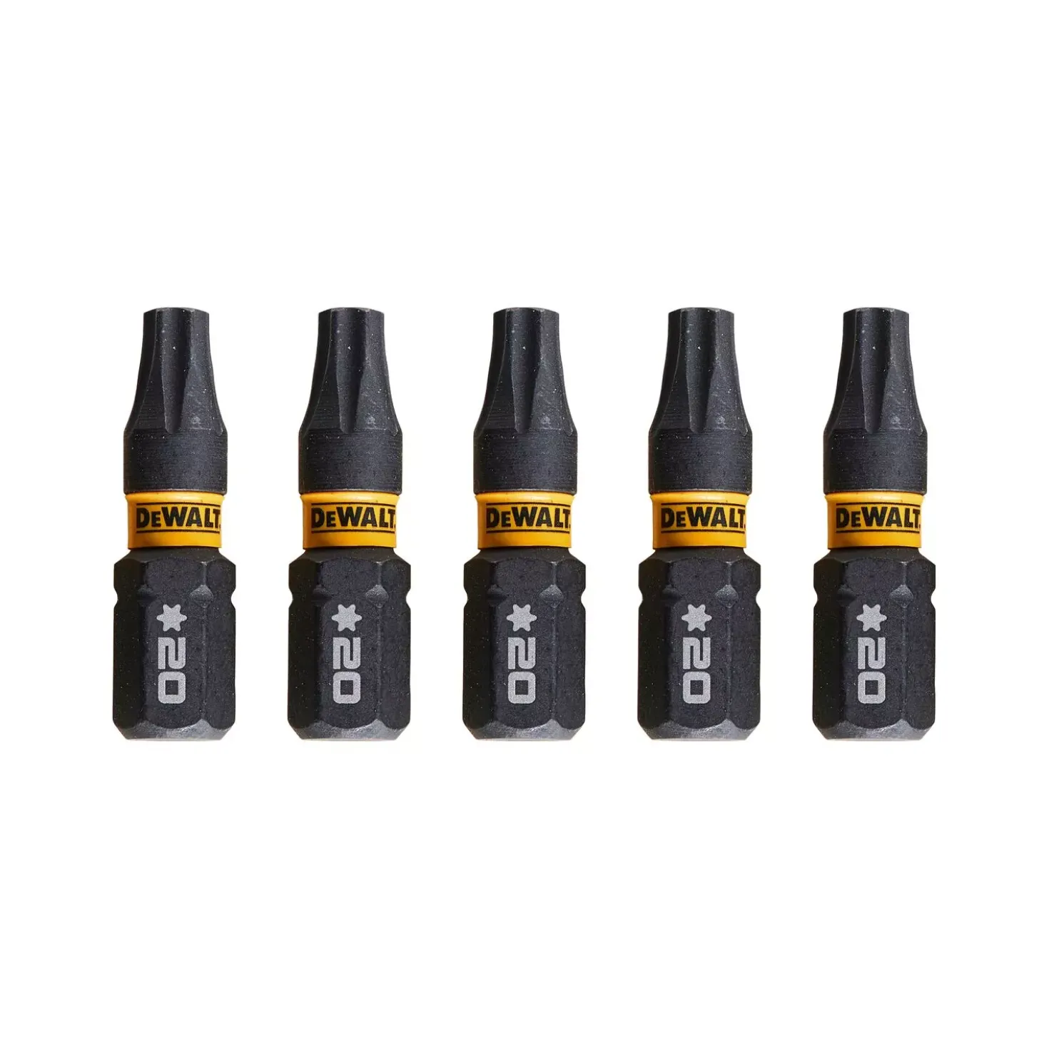 DeWALT DT7381T Impact schroefbits - T20 x 25mm (5st)