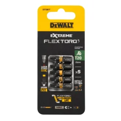 DeWALT DT7380T Impact schroefbits - T15 x 25mm (5st)