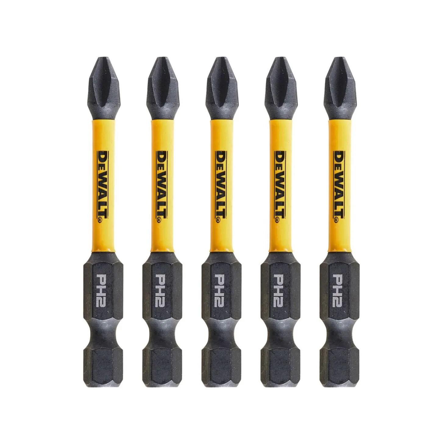 DeWALT DT7998T Impact schroefbits - PH2 x 50mm (5st)