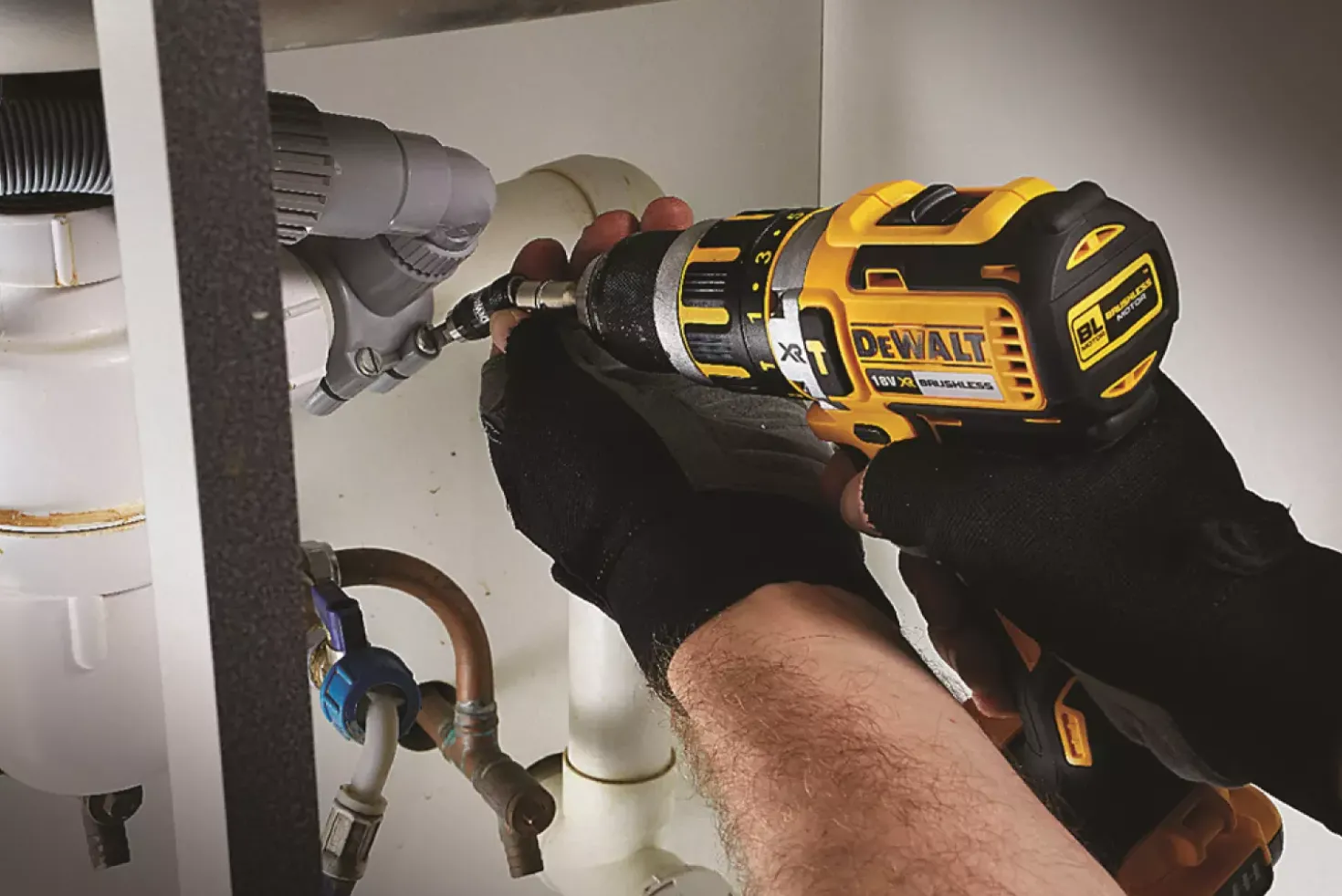 DeWALT DT70518T-QZ 10-delige impact Torsion bitset met zwenkbare bit tip houder