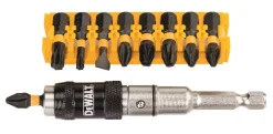 DeWALT DT70518T-QZ 10-delige impact Torsion bitset met zwenkbare bit tip houder