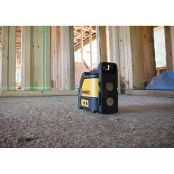 DeWALT DW088CG-XJ Zelfnivellerende kruis lijnlaser in koffer - 2 lijnen - 15m - Groen