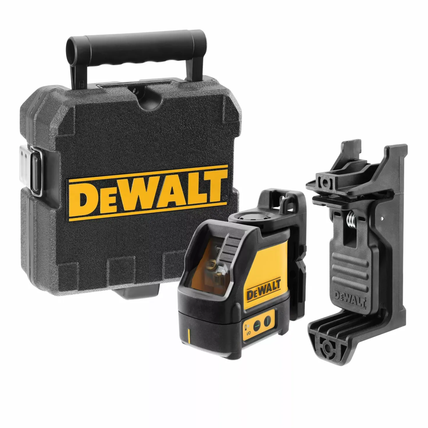 DeWALT DW088CG-XJ Zelfnivellerende kruis lijnlaser in koffer - 2 lijnen - 15m - Groen