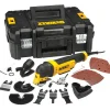 DeWALT DWE315KT-QS Multitool + 37 delige accessoiresset in TSTAK - 300W