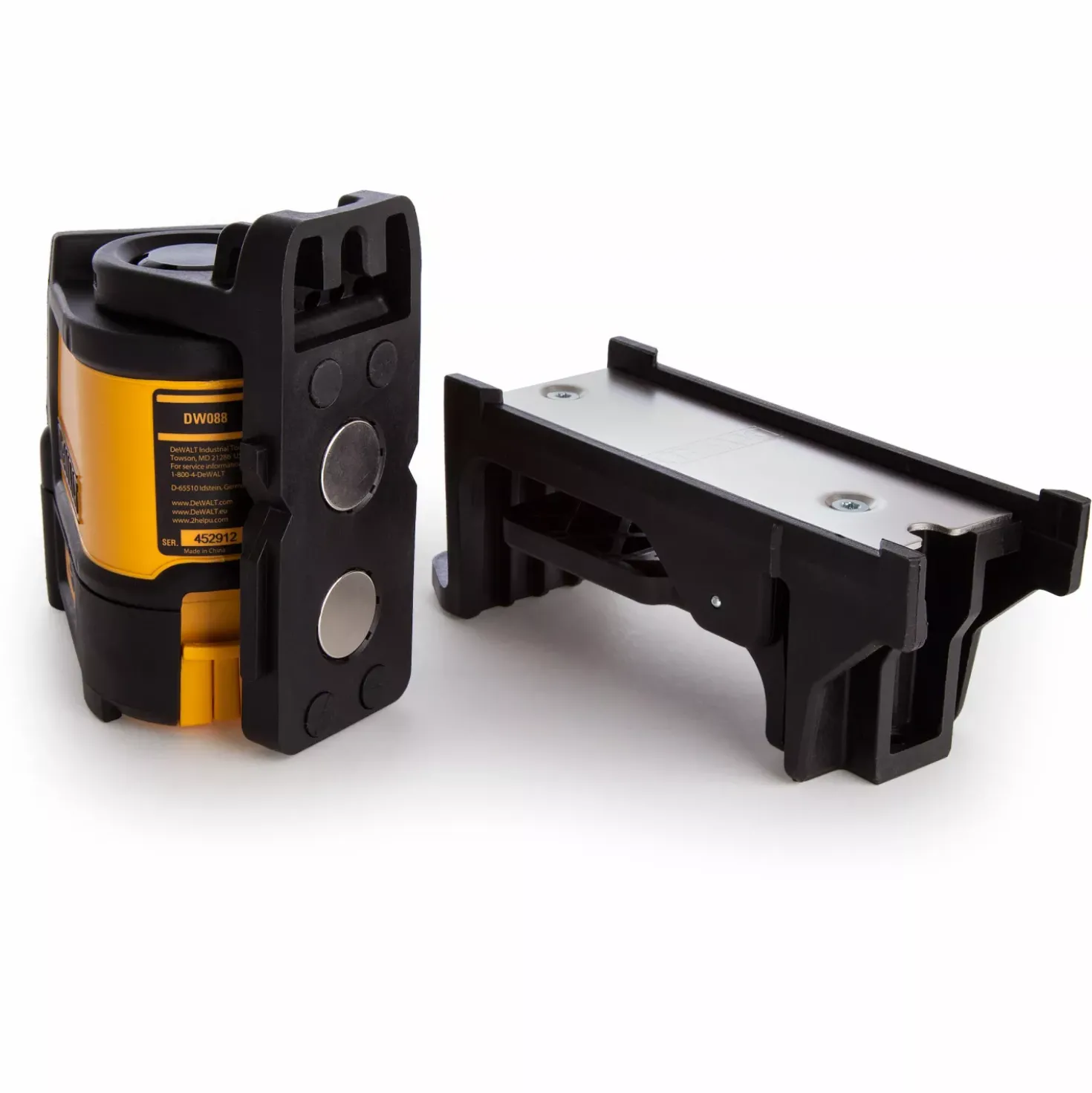 DeWALT DW088K-XJ Zelfnivellerende kruis-/lijnlaser in koffer - 2 lijnen - Rood - 15m
