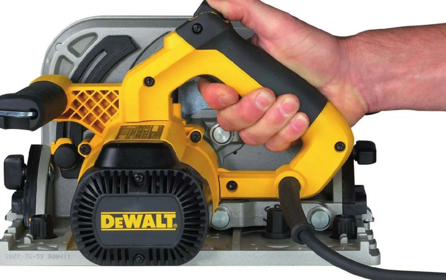 DeWALT DWS520KT-QS Invalzaag in TSTAK - 1300W - 165mm