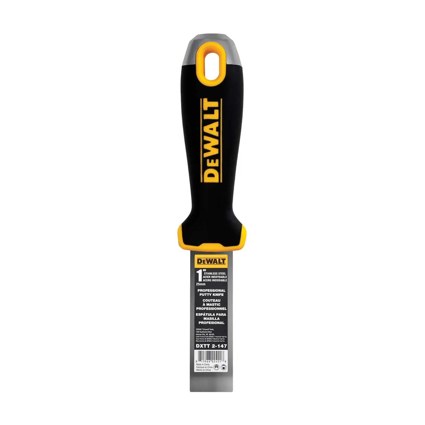DeWalt Plamuurmes RVS Softgrip