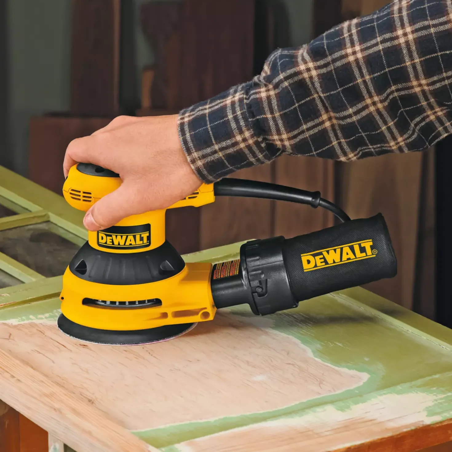 DeWALT Schuurschijf - 125mm - 8 gaten - 25st