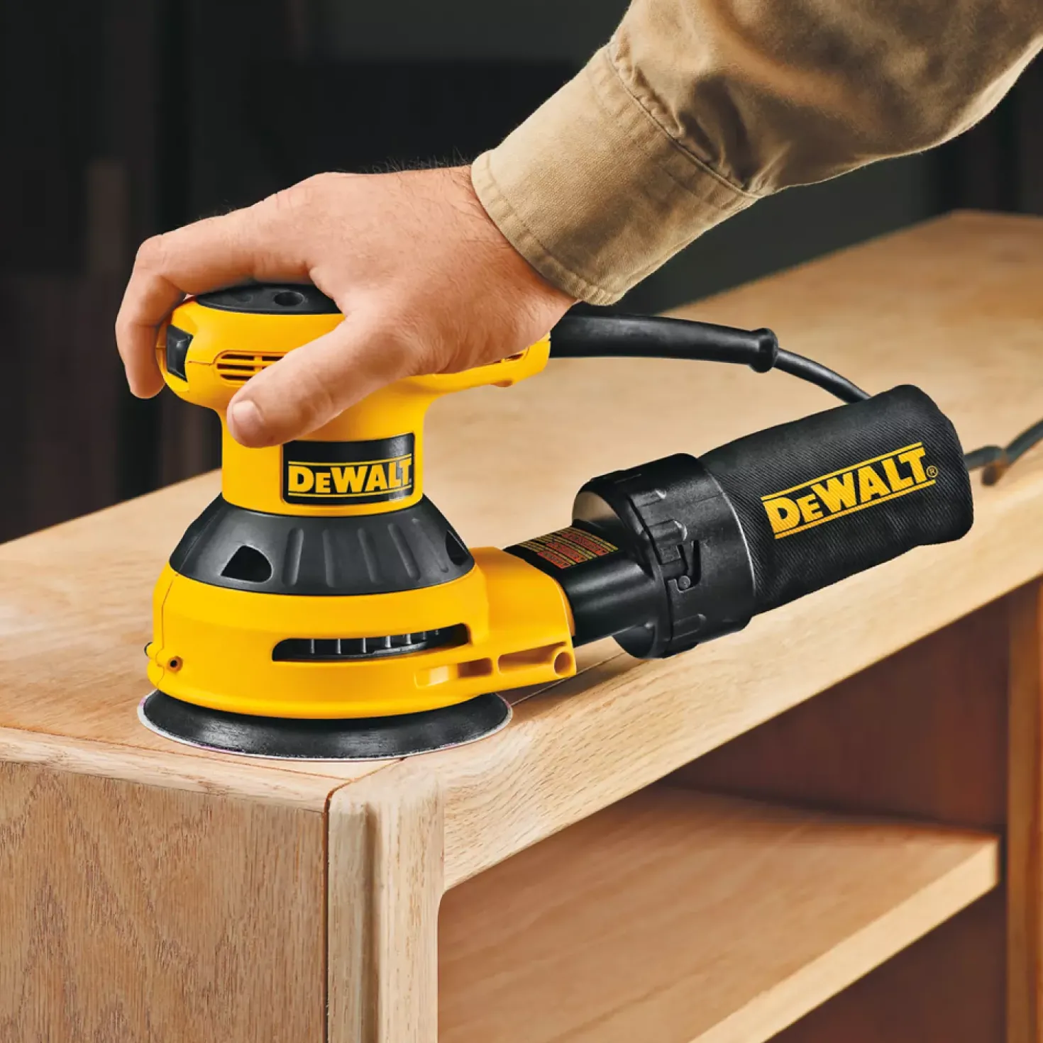 DeWALT Schuurschijf - 125mm - 8 gaten - 25st