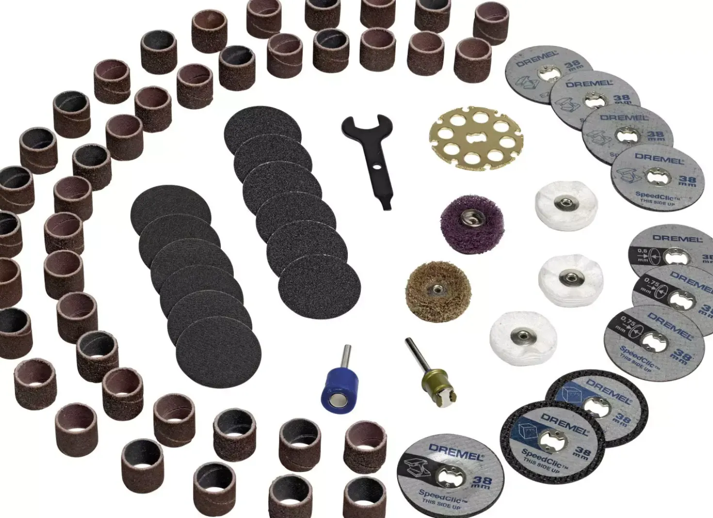 Dremel E725JA 70-Delige EZ Speedclic Multifunctionele accessoireset in opbergkoffer
