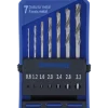 Dremel 628 HSS Metaal-spiraalboren set - 0,8 / 1,2 / 1,6 / 2,0 / 2,4 / 2,8 / 3,2mm