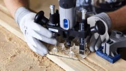 DREMEL 660JA 7-Delige multifunctionele Frezenset in houten koffer