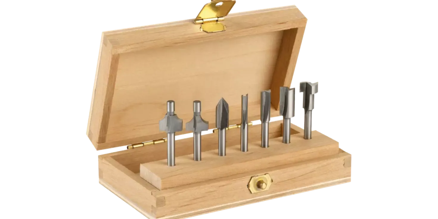 DREMEL 660JA 7-Delige multifunctionele Frezenset in houten koffer