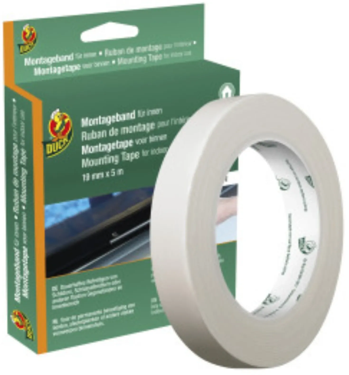 Duck Tape 127-00 Montagetape Binnen - 19mm x 5m