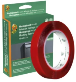 Duck Tape 140-00 Montagetape Buiten - Transparant - 19mm x 5m