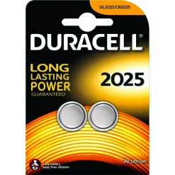 Duracell D203907 Lithium knoopcel batterij CR 2025 - 2st
