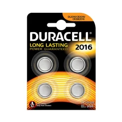 Duracell D119314 Lithium knoopcel batterij CR 2016 - 4st