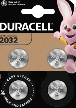 Duracell D119376 Lithium knoopcel batterij CR 2032 - 4st