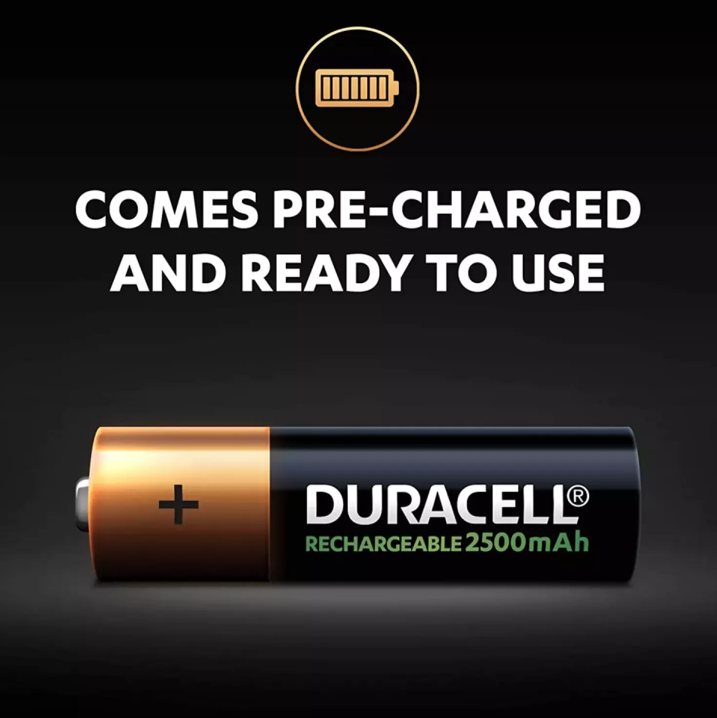 Duracell D057043 Oplaadbare batterij AA - 2500 mAh NiMH - 4st