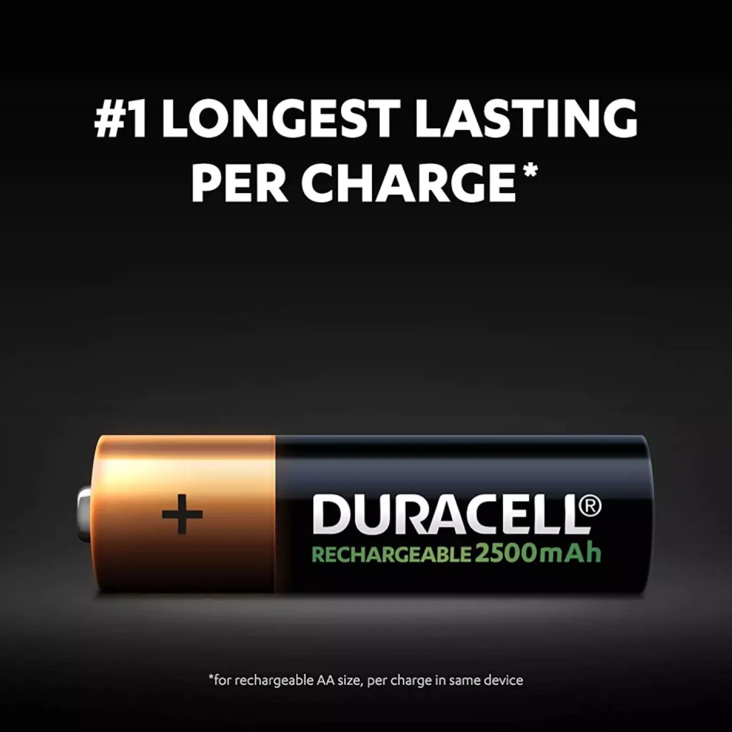 Duracell D057043 Oplaadbare batterij AA - 2500 mAh NiMH - 4st