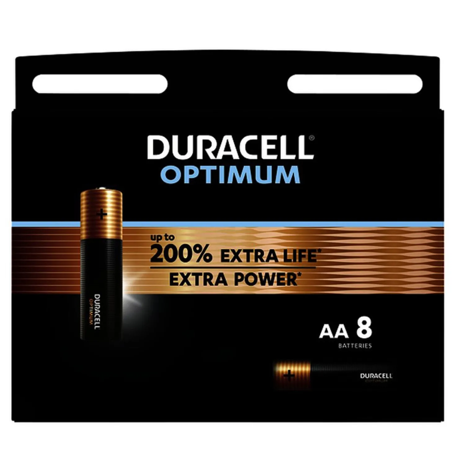 Duracell D137684 Optimum alkaline batterij AA - 8st