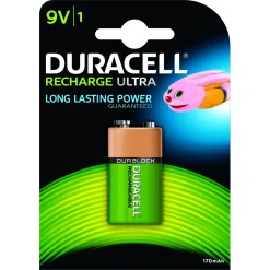Duracell 3100000230 oplaadbare batterij NiMH 9V A1 170mAh