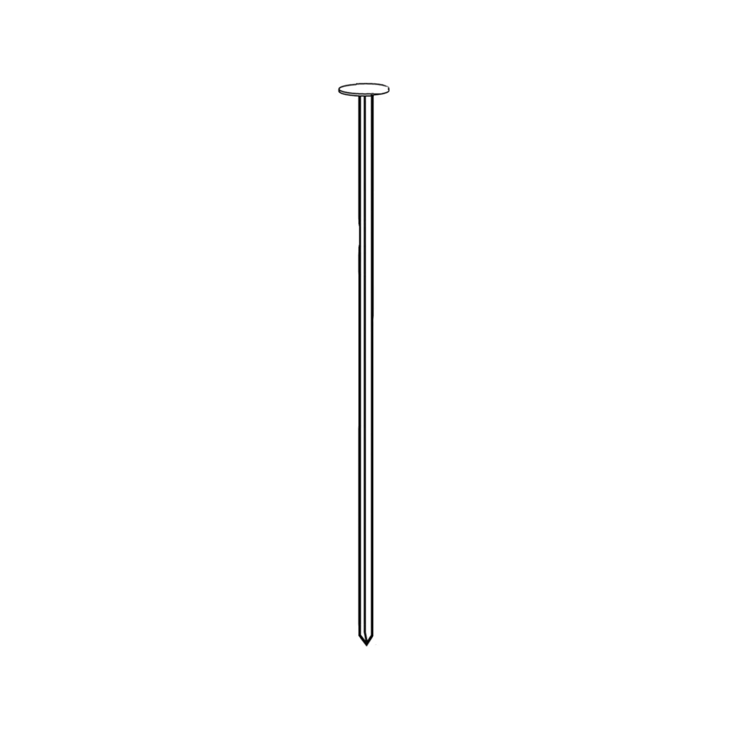 Dutack 5251017 Draadnagel - Glad - Verzinkt - 2,9 x 50mm (4000st)