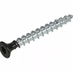 DynaPlus 0285.01.33605 Beslagschroef - 8mm Platkop - Voldraad - Indoor -Zwarte kop - TX20 - 4.5 x 40mm (200st)