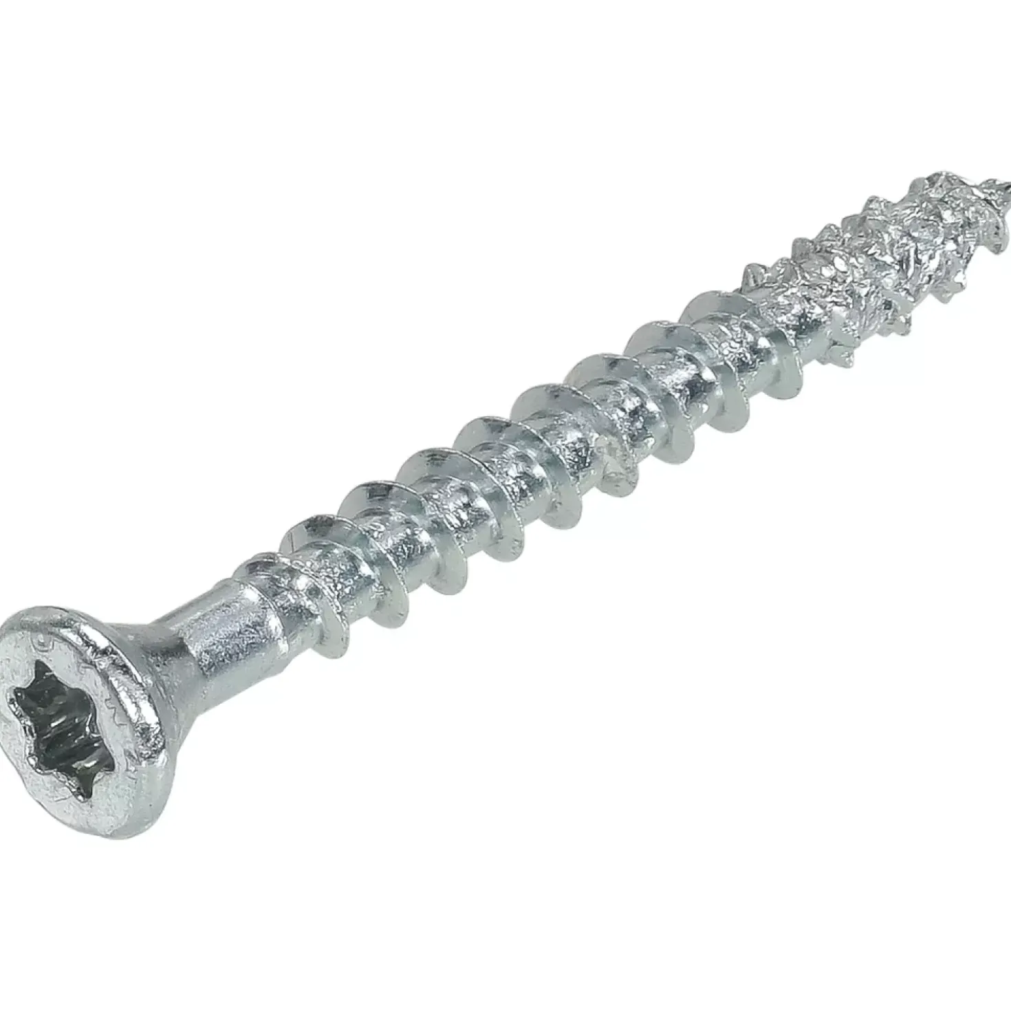 DynaPlus Beslagschroef - TX20 - Platkop - Voldraad - Verzinkt - 200st