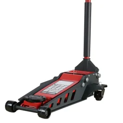 Eagle Pro E-1525C professionele garagekrik extra laag 2.5T + E-1903 Assteunen 2 stuks 3T