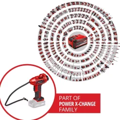 Einhell CE-CC 18 Li Solo - Accu Auto Luchtcompressor - Power X-Change