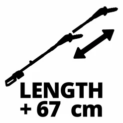 Einhell GC-LC 18/20 Li T Solo 18V Li-Ion accu kettingzaag body - 20cm