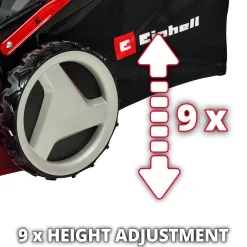 Einhell GC-PM 46 S HW-E Benzine Grasmaaier - 146cc - 65L - 46cm