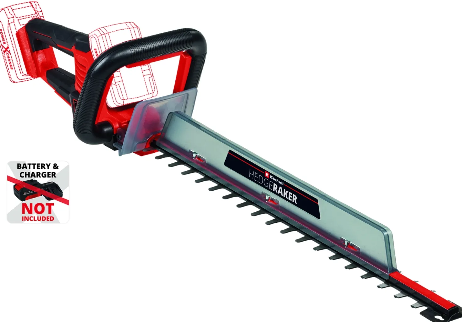 Einhell GE-CH 36/61 Li Solo Accu Heggenschaar - Power X-Change - 610mm