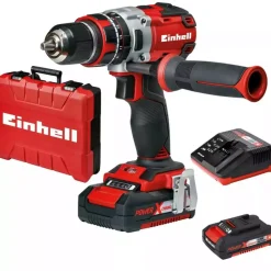 Einhell TE-CD 18-2 Li-i KIT 18V Li-Ion accu klopboor- /schroefmachine set (2x 2.0Ah accu) - koolborstelloos
