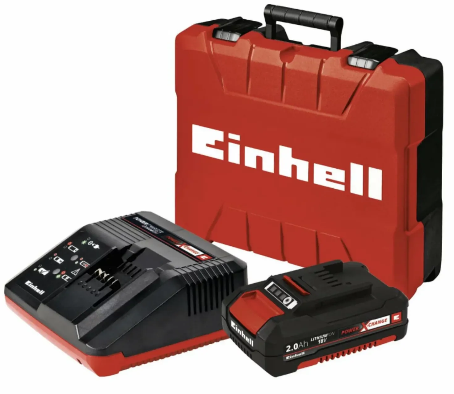 Einhell TE-CD 18/48 Li-i Kit 18V Li-Ion accu klopboor- /schroefmachine set (2x 2,0Ah accu) in koffer