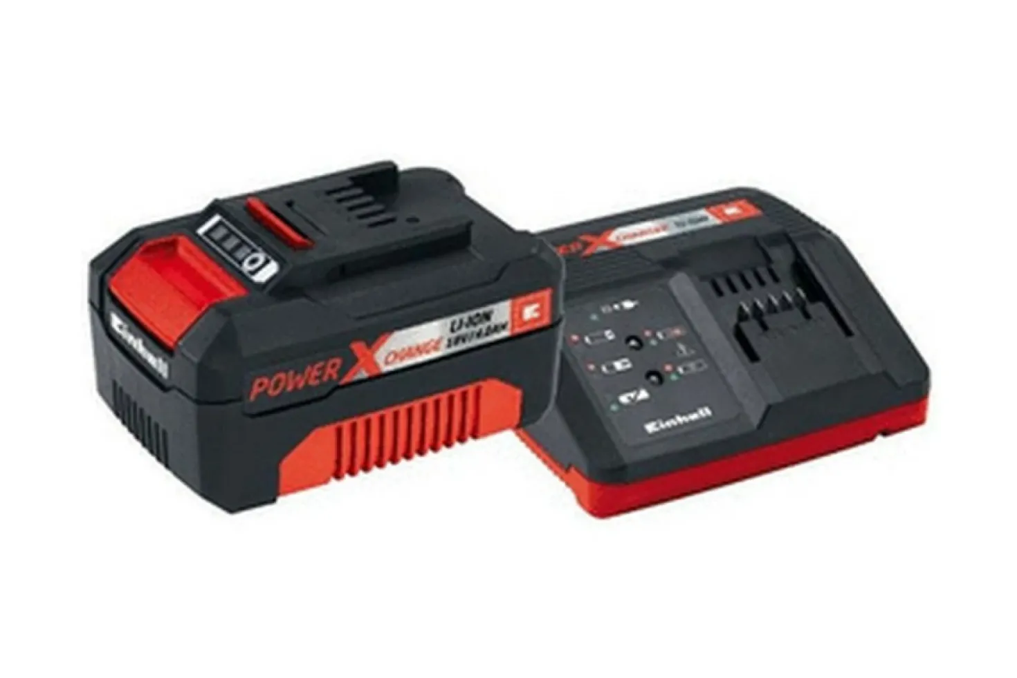 Einhell 4512042 18V Power-X-Change Li-Ion accu starterset (1x 4.0Ah) + lader