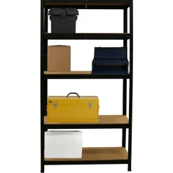 Erro ErroREK175DB Stellingkast zwart - 5 legborden