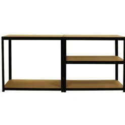 Erro ErroREK175DB Stellingkast zwart - 5 legborden