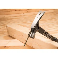 Estwing EB-15SR rechte klauwhamer Ultra - vinyl zwarte handgreep - 420 gram kopgewicht