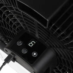 Eurom Airflow LED ventilator - Zwart