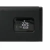EUROM Alutherm Baseboard 2000 Wi-Fi Black Convectorkachel - 2000W - 80m3
