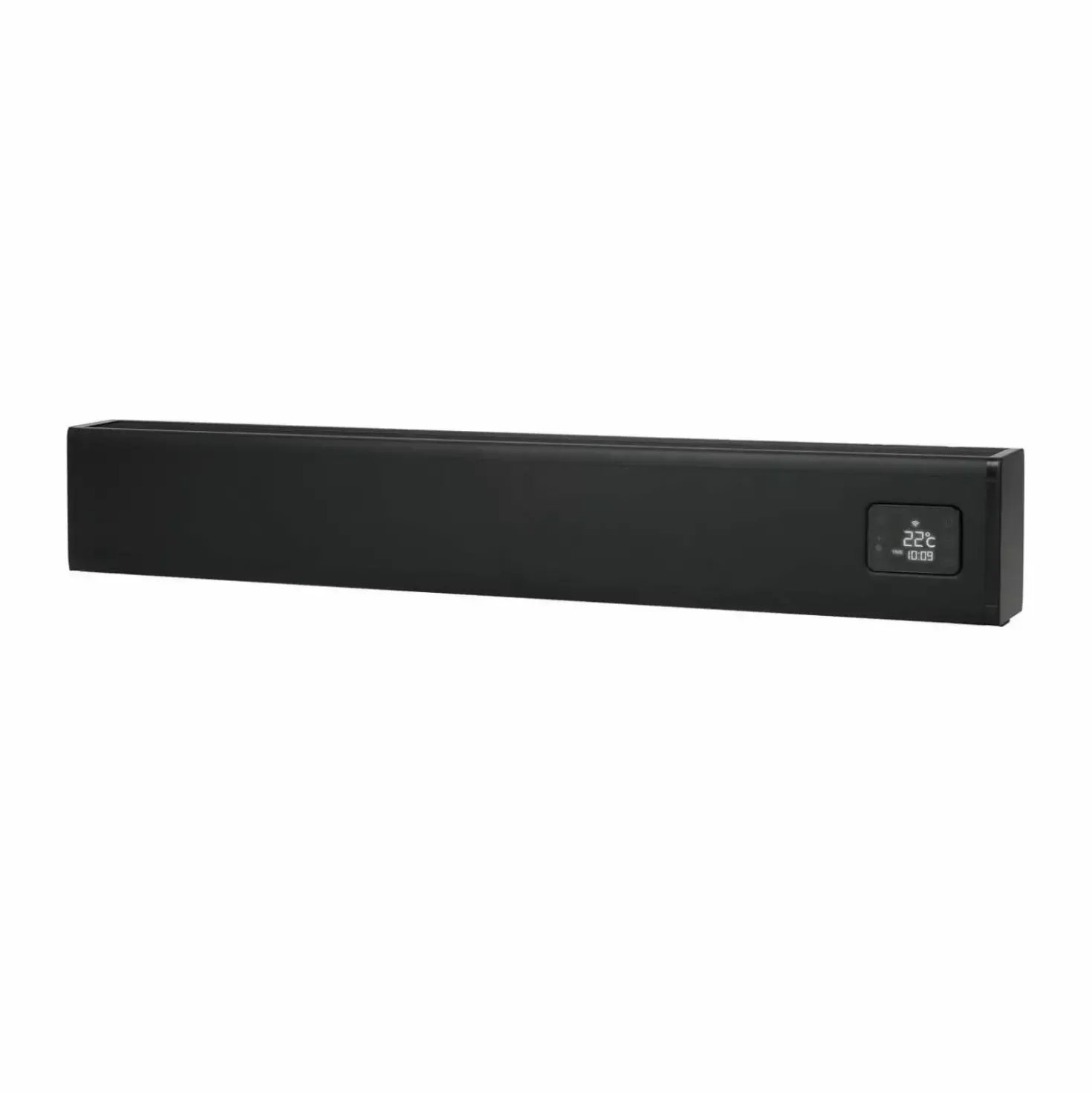 EUROM Alutherm Baseboard 2000 Wi-Fi Black Convectorkachel - 2000W - 80m3
