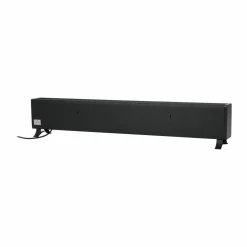 EUROM Alutherm Baseboard 2000 Wi-Fi Black Convectorkachel - 2000W - 80m3