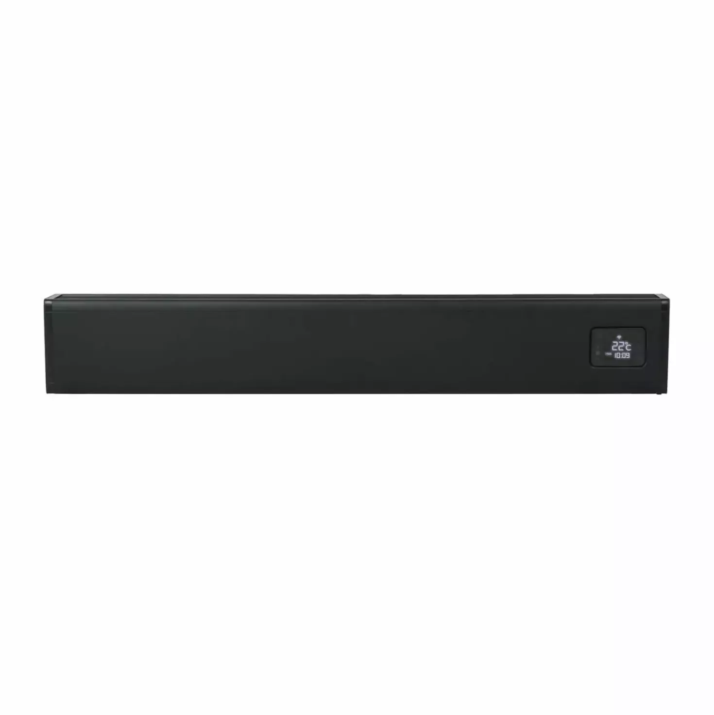 EUROM Alutherm Baseboard 2000 Wi-Fi Black Convectorkachel - 2000W - 80m3